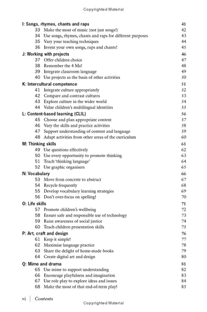 carol readℹs 101 tips for teaching primary children - pocket editions