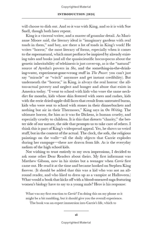 carrie - stephen king