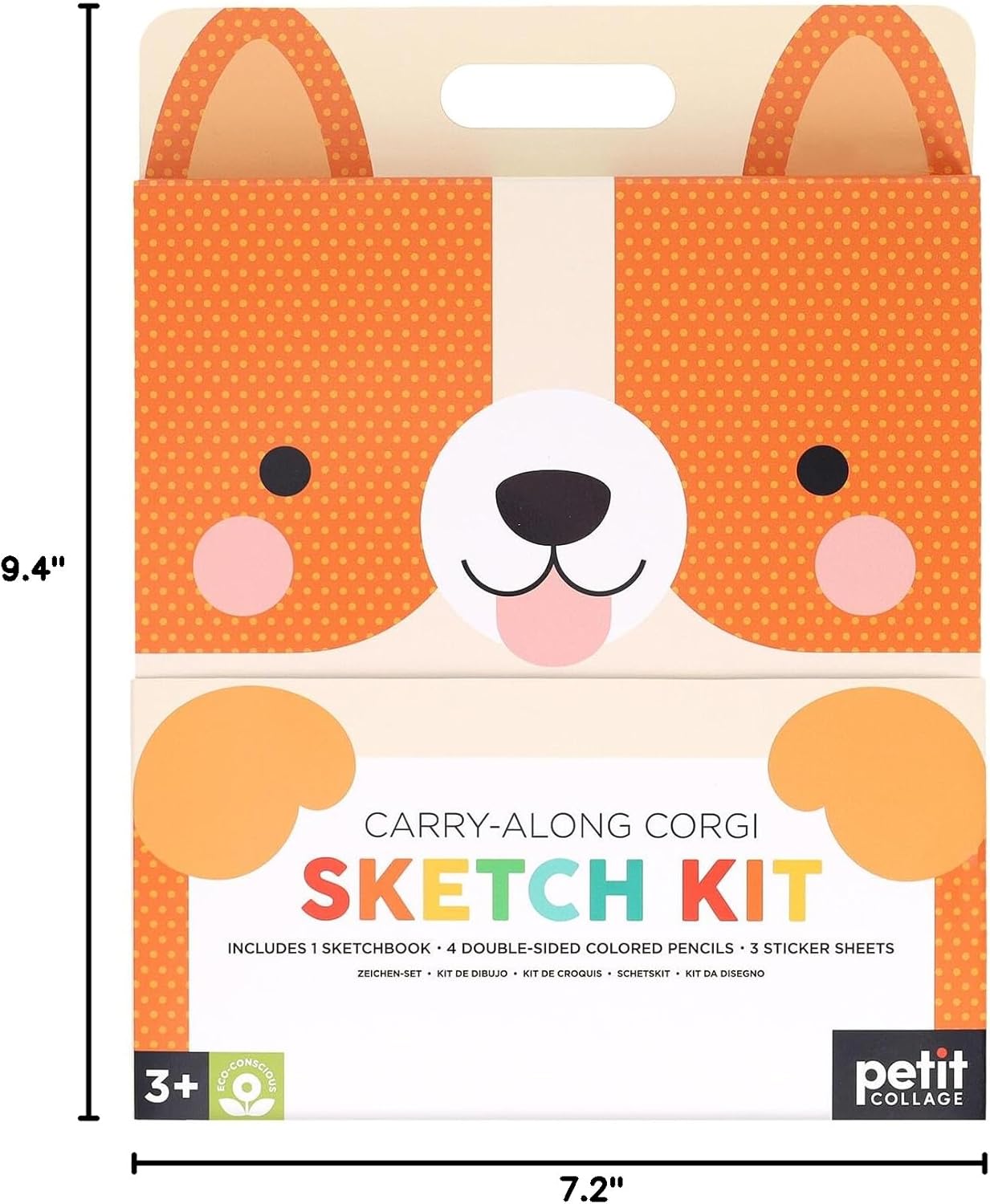 Carry-Along Corgi Sketch Kit