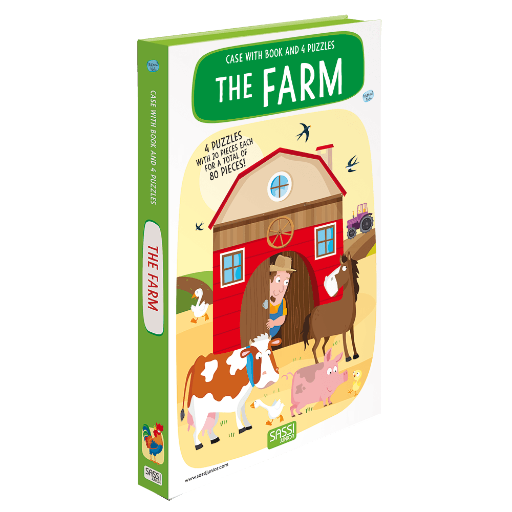 case with 4 puzzles – the farm