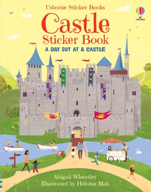castle sticker book