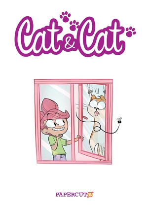 cat and cat #1: girl meets cat