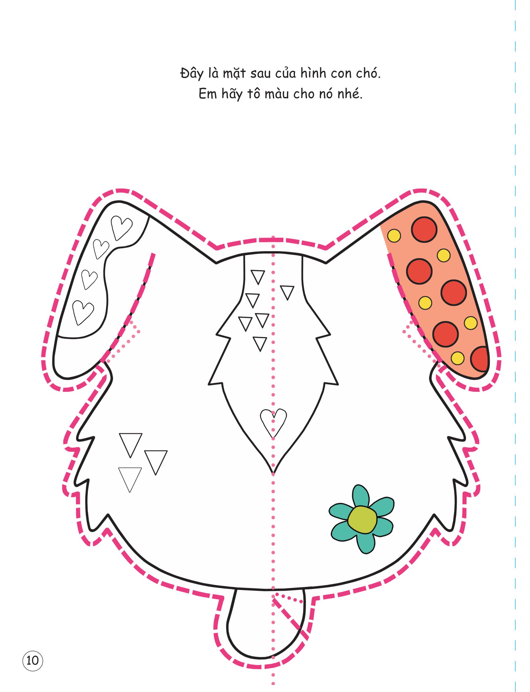 cắt, gấp, tô màu - thế giới động vật
