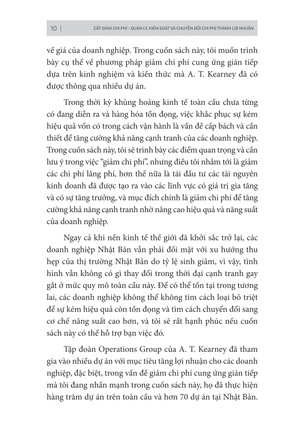 cắt giảm chi phí - quản lý kiểm soát và chuyển đổi phí thành lợi nhuận