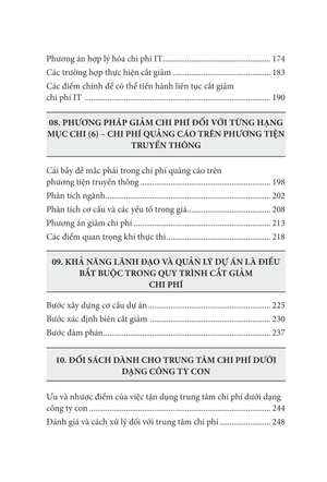 cắt giảm chi phí - quản lý kiểm soát và chuyển đổi phí thành lợi nhuận