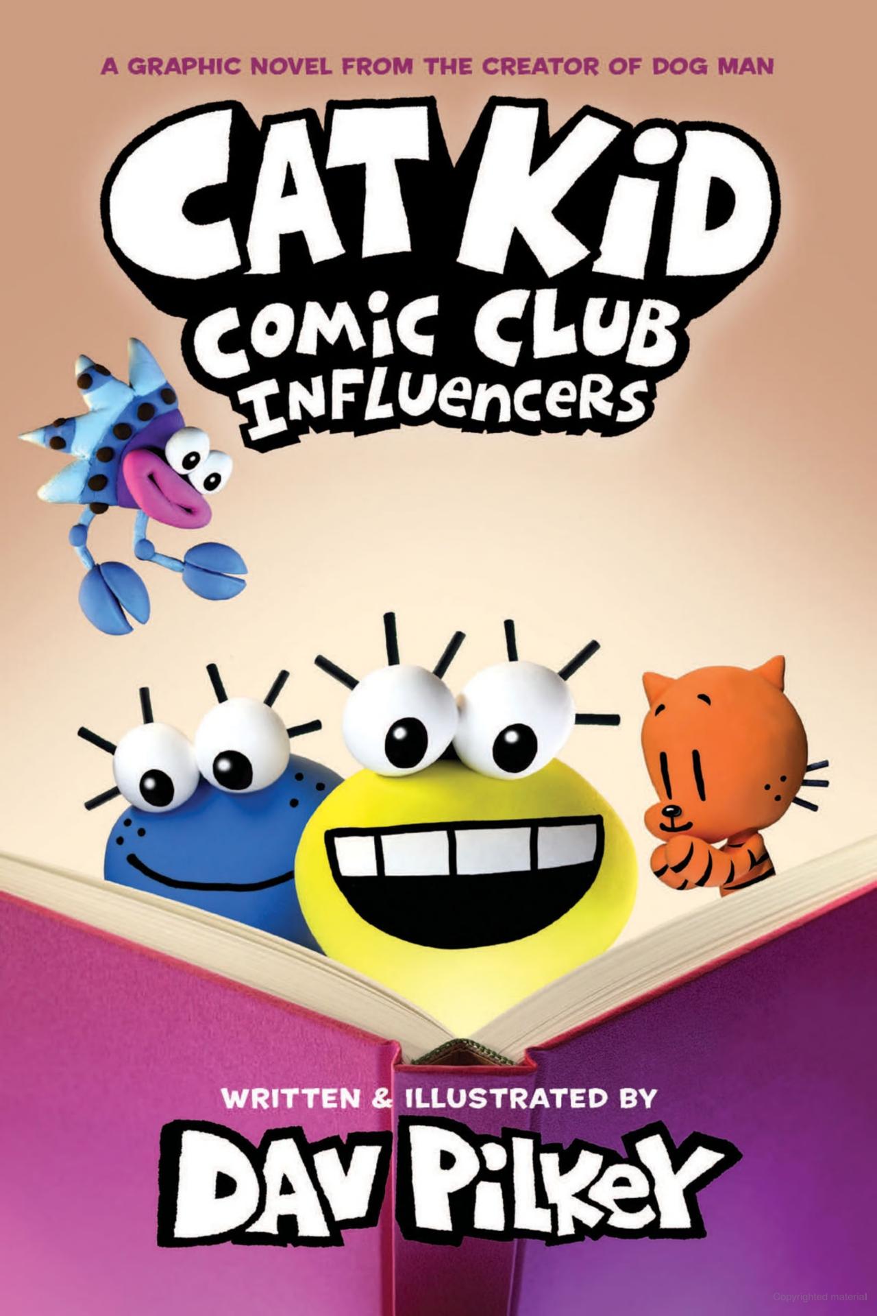 cat kid comic club 5 - influencers