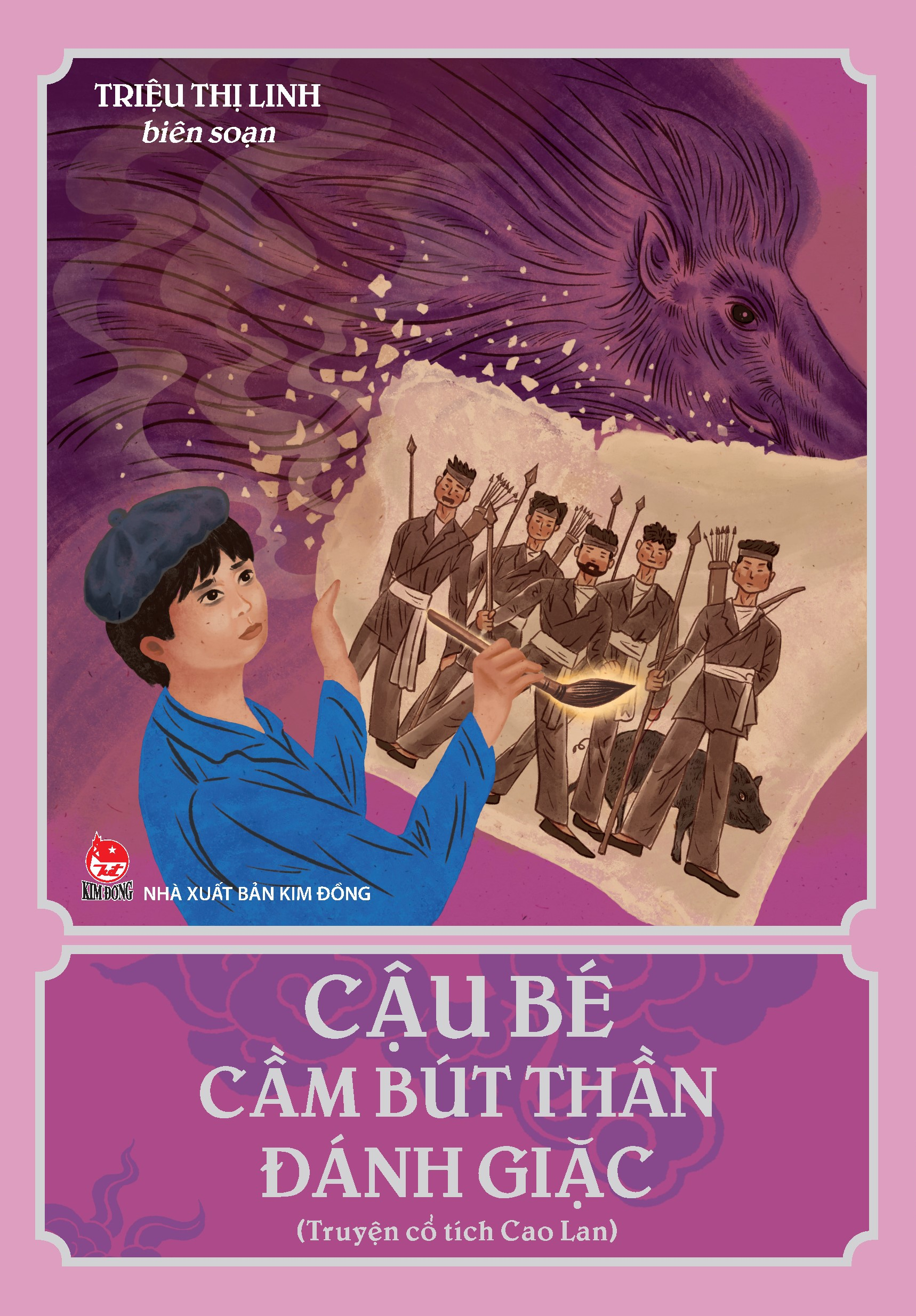 cậu bé cầm bút thần đánh giặc (truyện cổ tích cao lan)