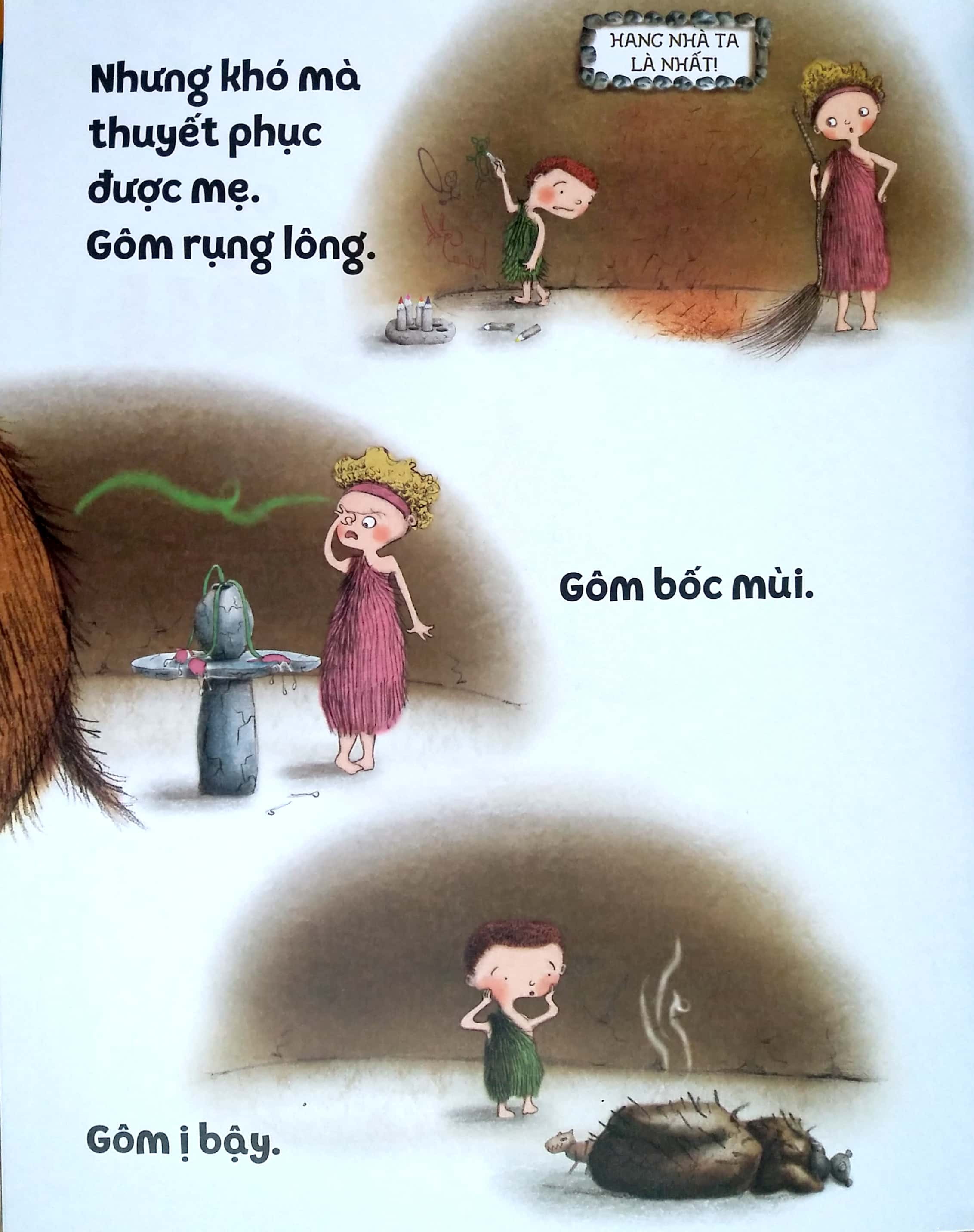 cậu bé oọc - nhóc trùm hang