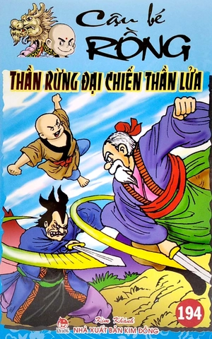 cậu bé rồng - tập 194: thần rừng đại chiến thần lửa