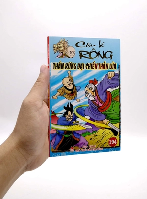 cậu bé rồng - tập 194: thần rừng đại chiến thần lửa