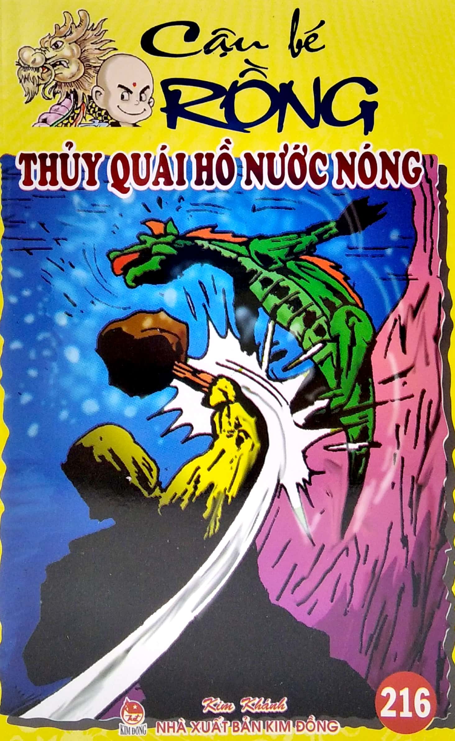 cậu bé rồng - tập 216: thủy quái hồ nước nóng