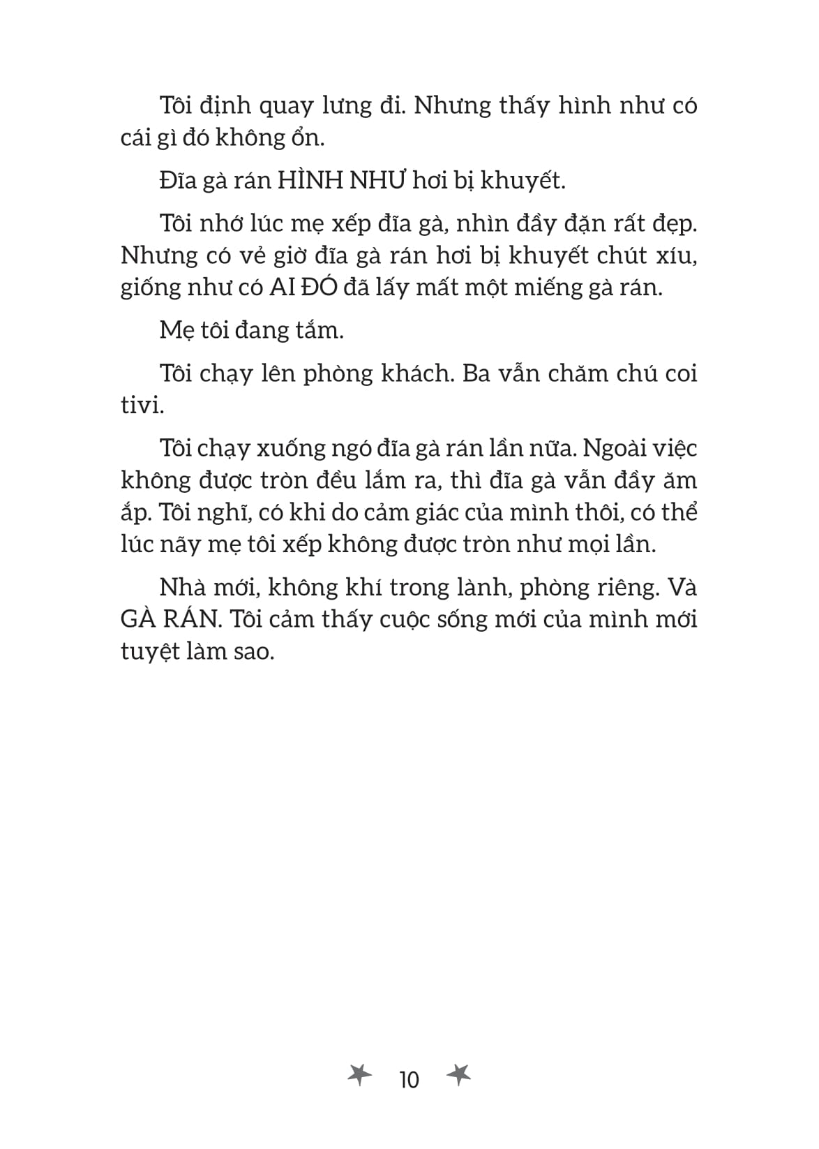 cậu bé tròn xoe và con ma thích ăn gà rán