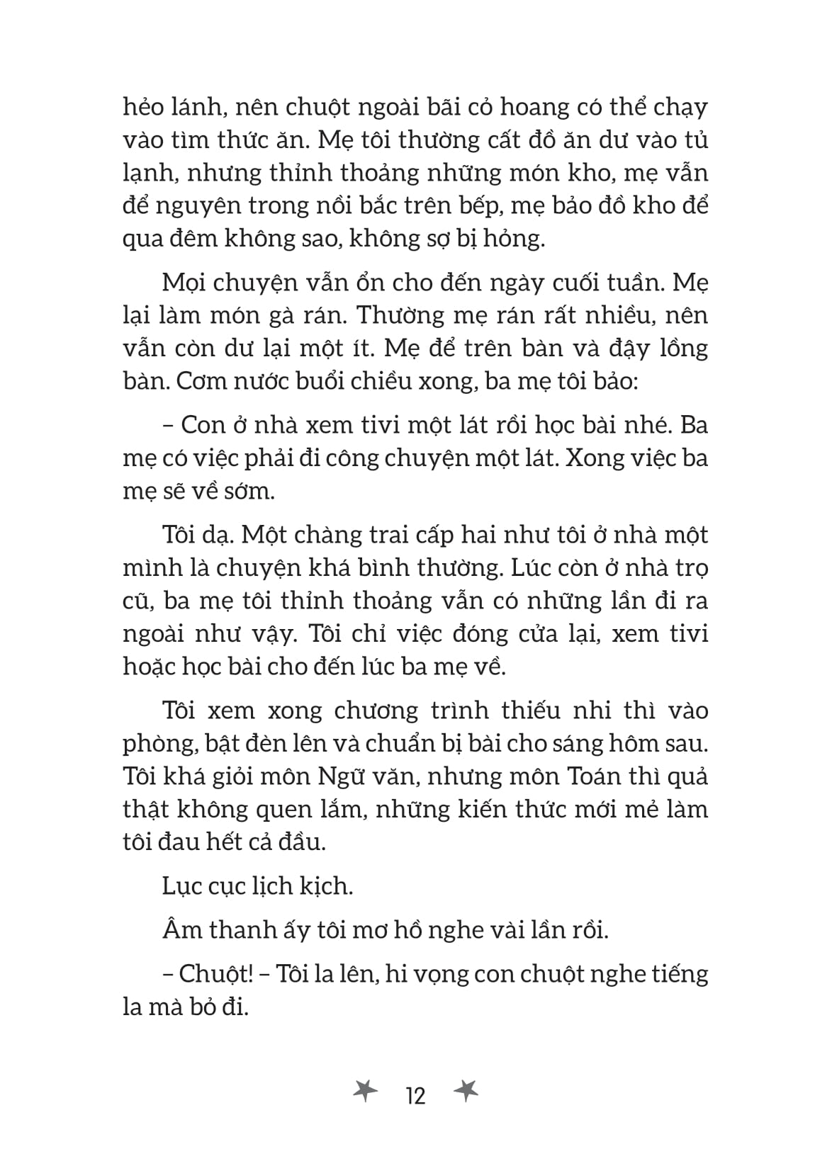 cậu bé tròn xoe và con ma thích ăn gà rán