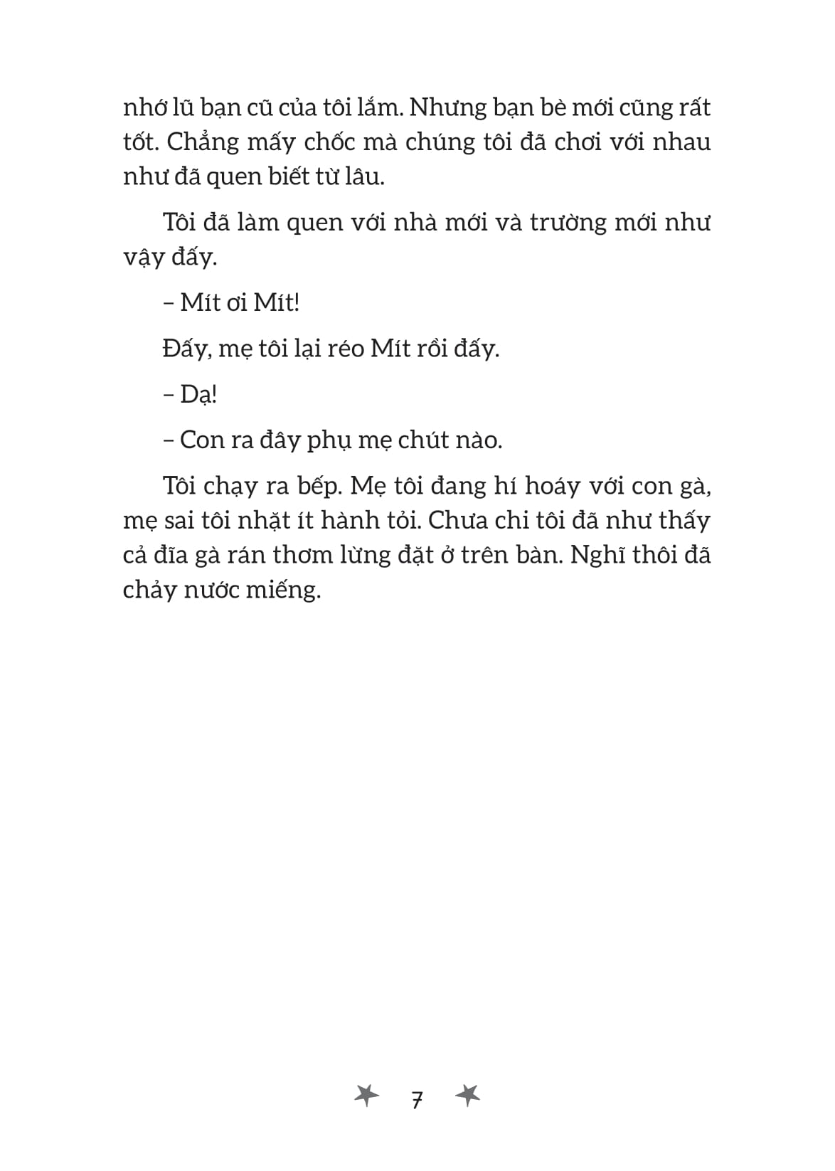 cậu bé tròn xoe và con ma thích ăn gà rán