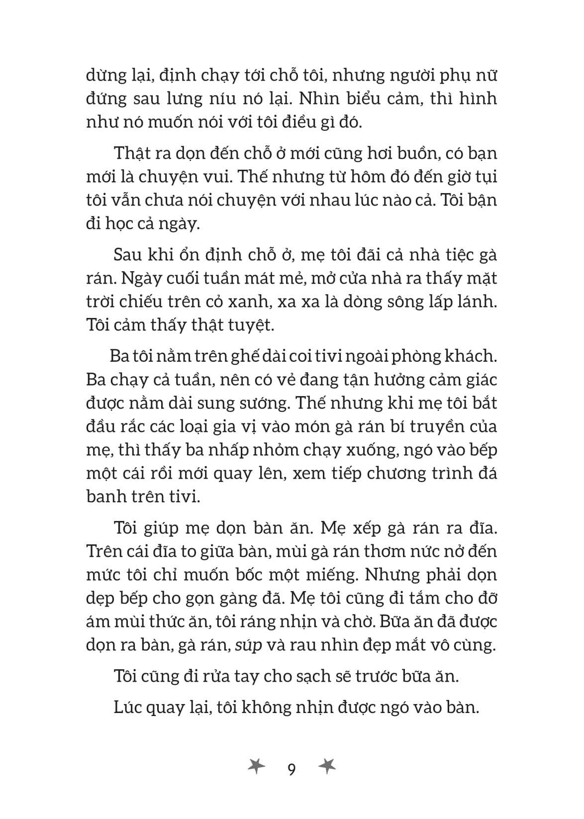 cậu bé tròn xoe và con ma thích ăn gà rán