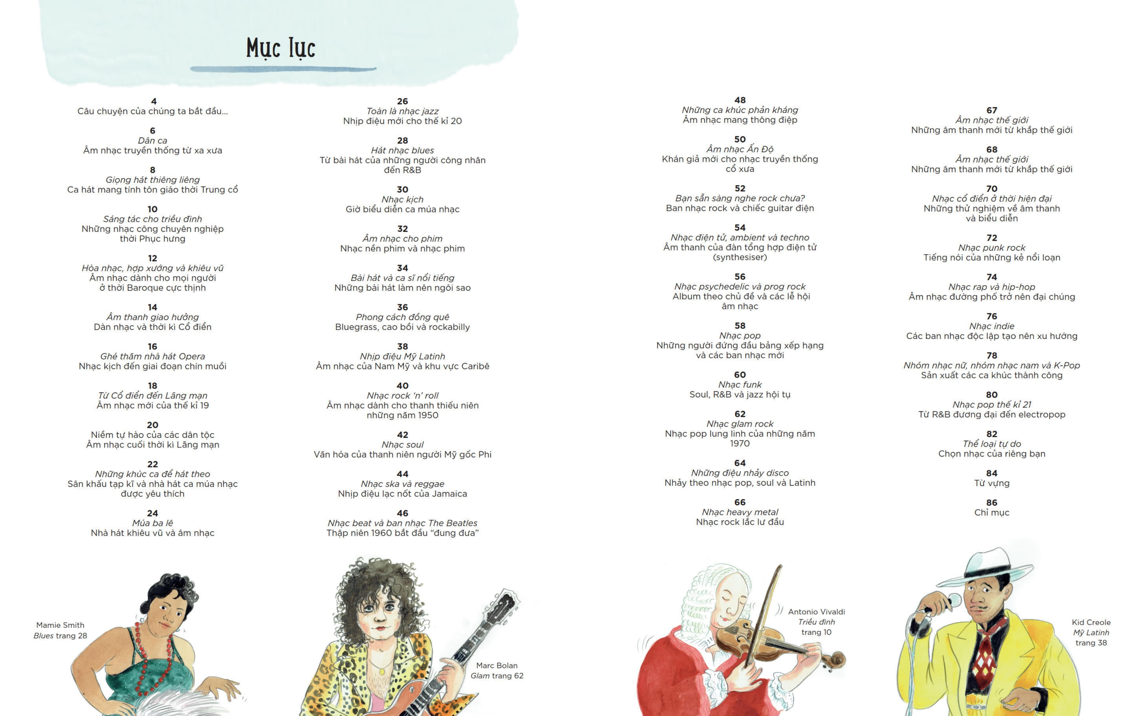 câu chuyện âm nhạc - lịch sử âm nhạc dành cho trẻ em - bìa cứng