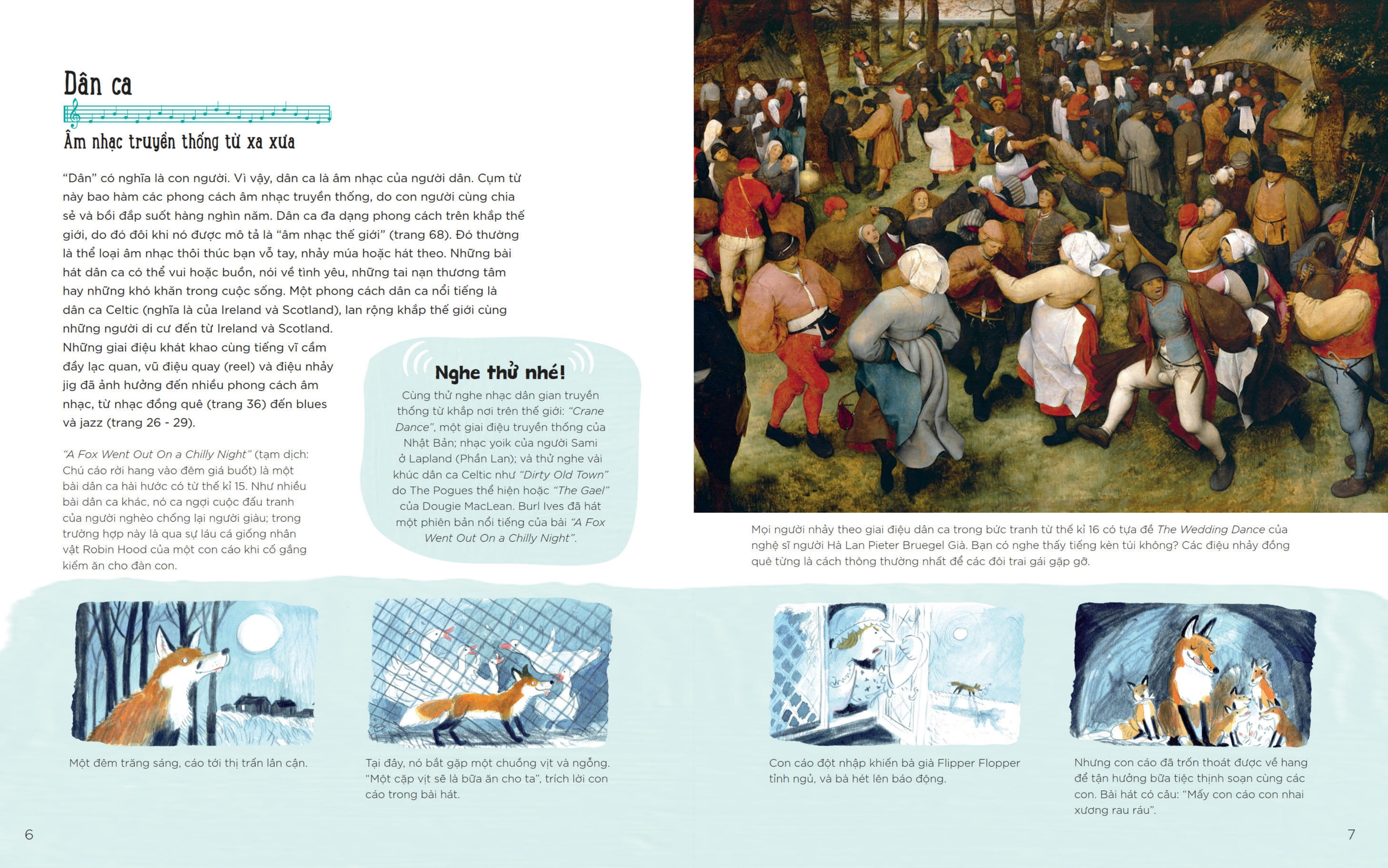 câu chuyện âm nhạc - lịch sử âm nhạc dành cho trẻ em - bìa cứng