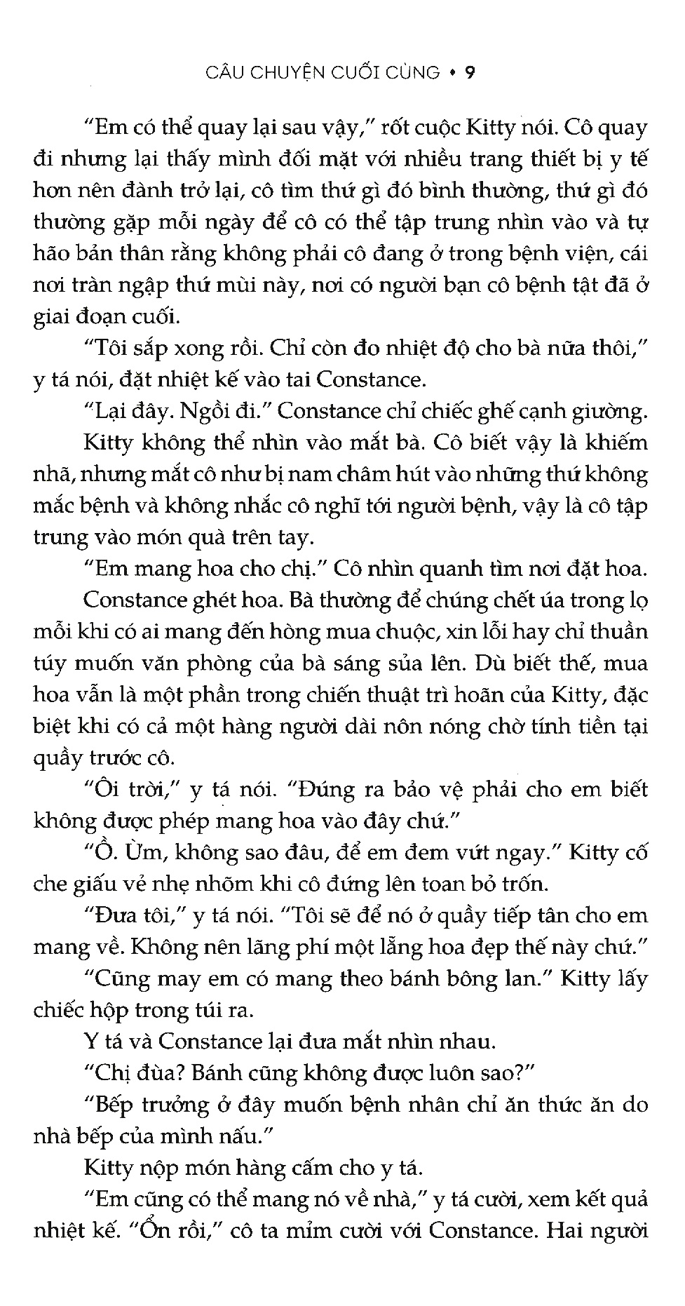 câu chuyện cuối cùng