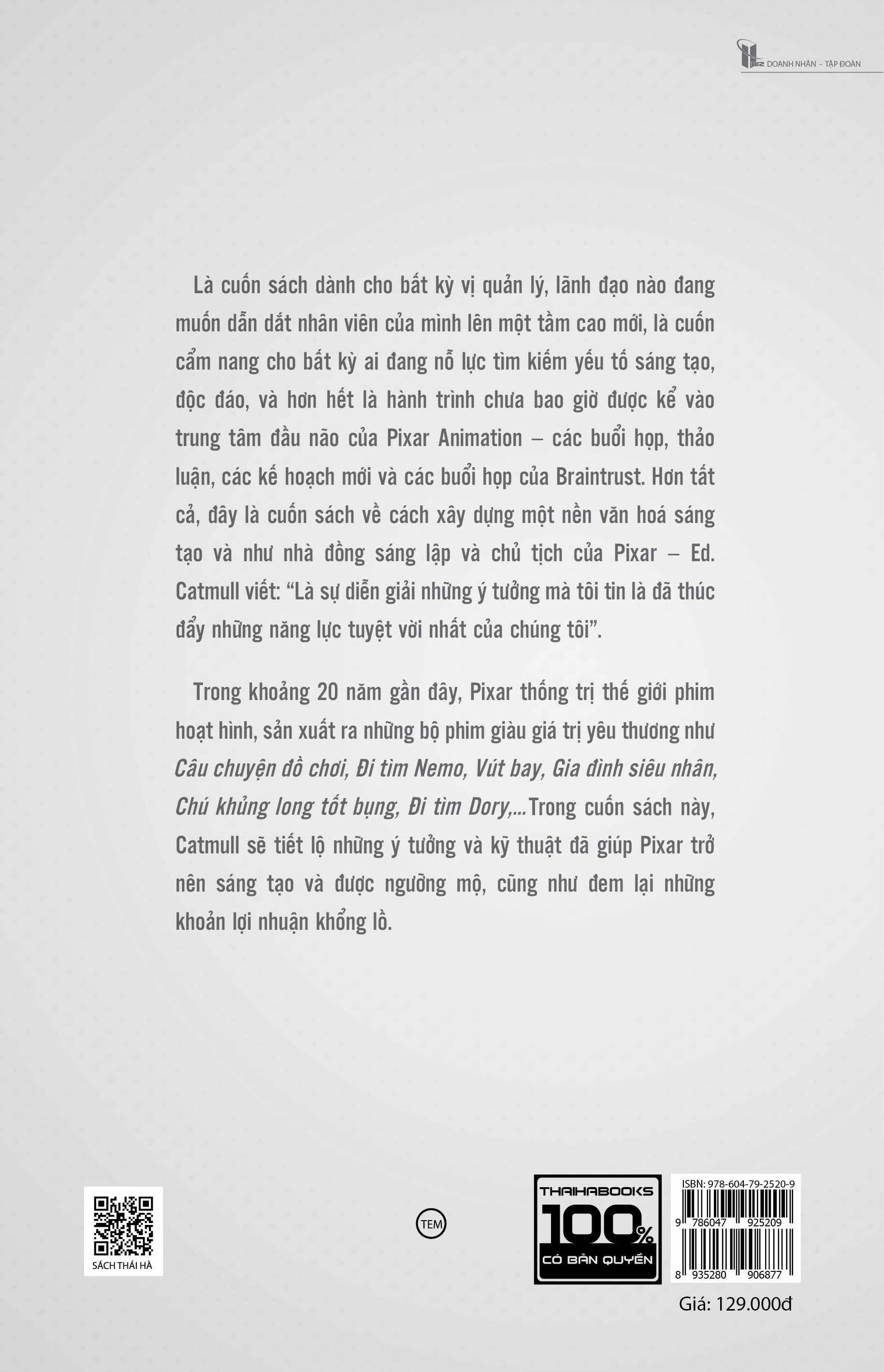 câu chuyện đồ chơi - sự trỗi dậy của một đế chế phim hoạt hình (tái bản từ cuốn vương quốc sáng tạo)