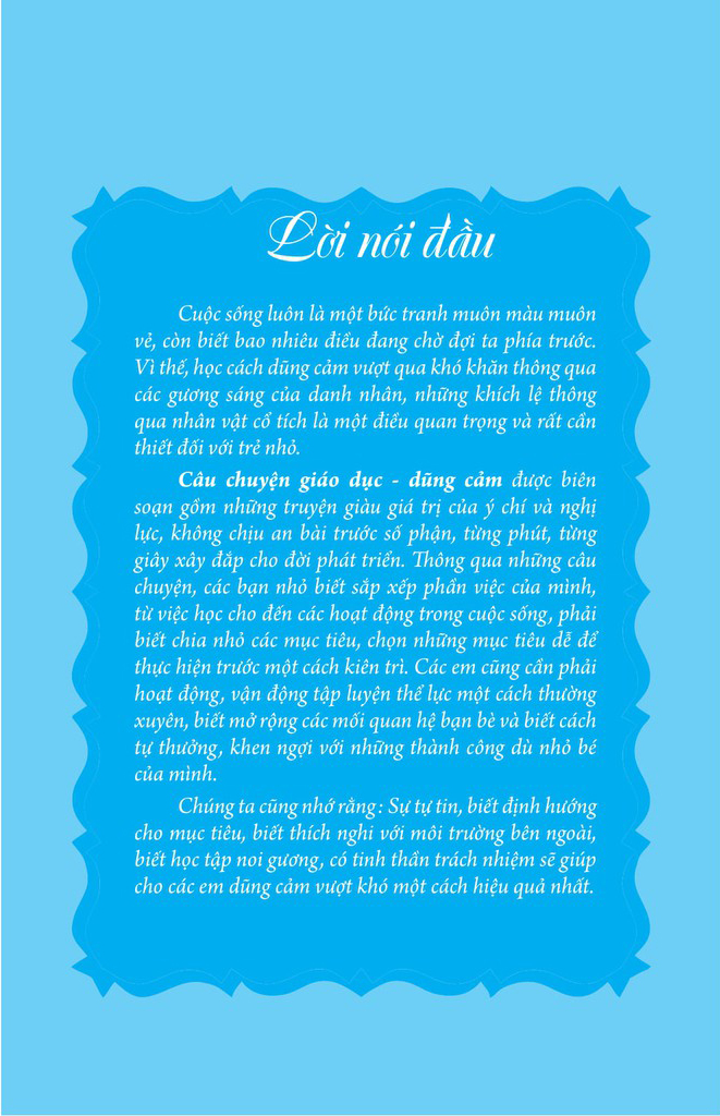 câu chuyện giáo dục - dũng cảm