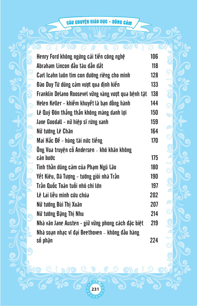 câu chuyện giáo dục - dũng cảm