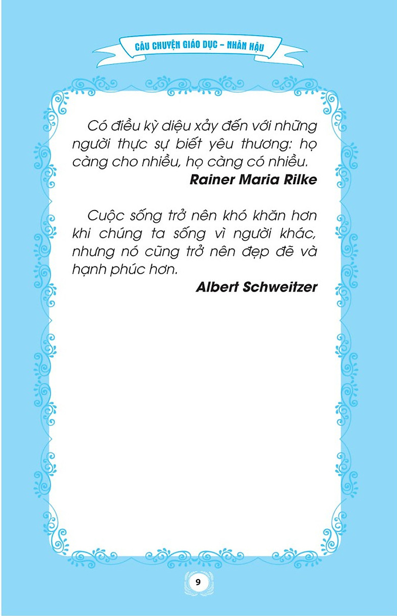 câu chuyện giáo dục - nhân hậu