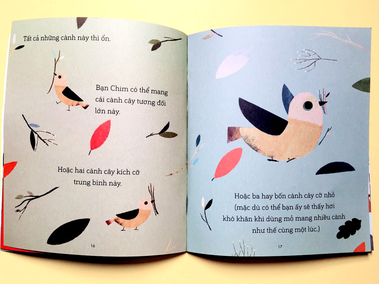 câu chuyện khoa học: chim xây tổ