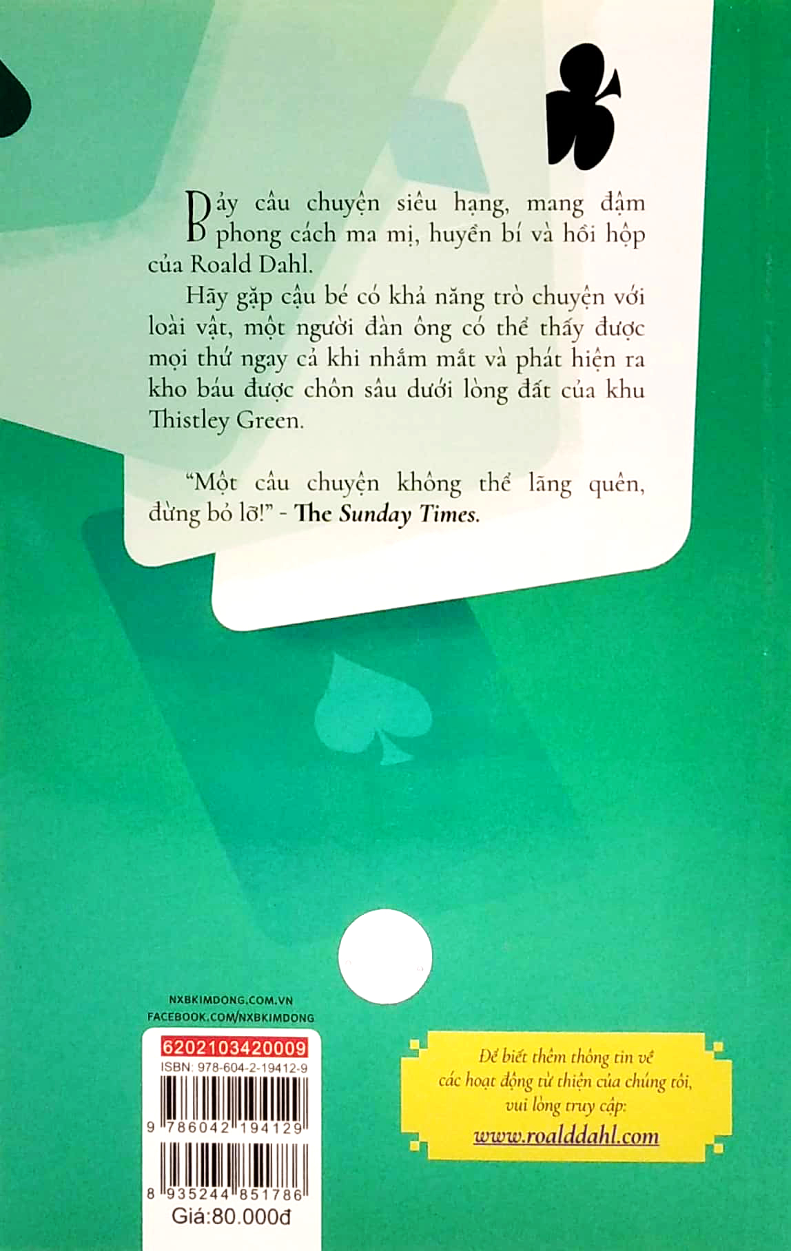 câu chuyện kì diệu về henry sugar và sáu chuyện khác (tái bản 2021)