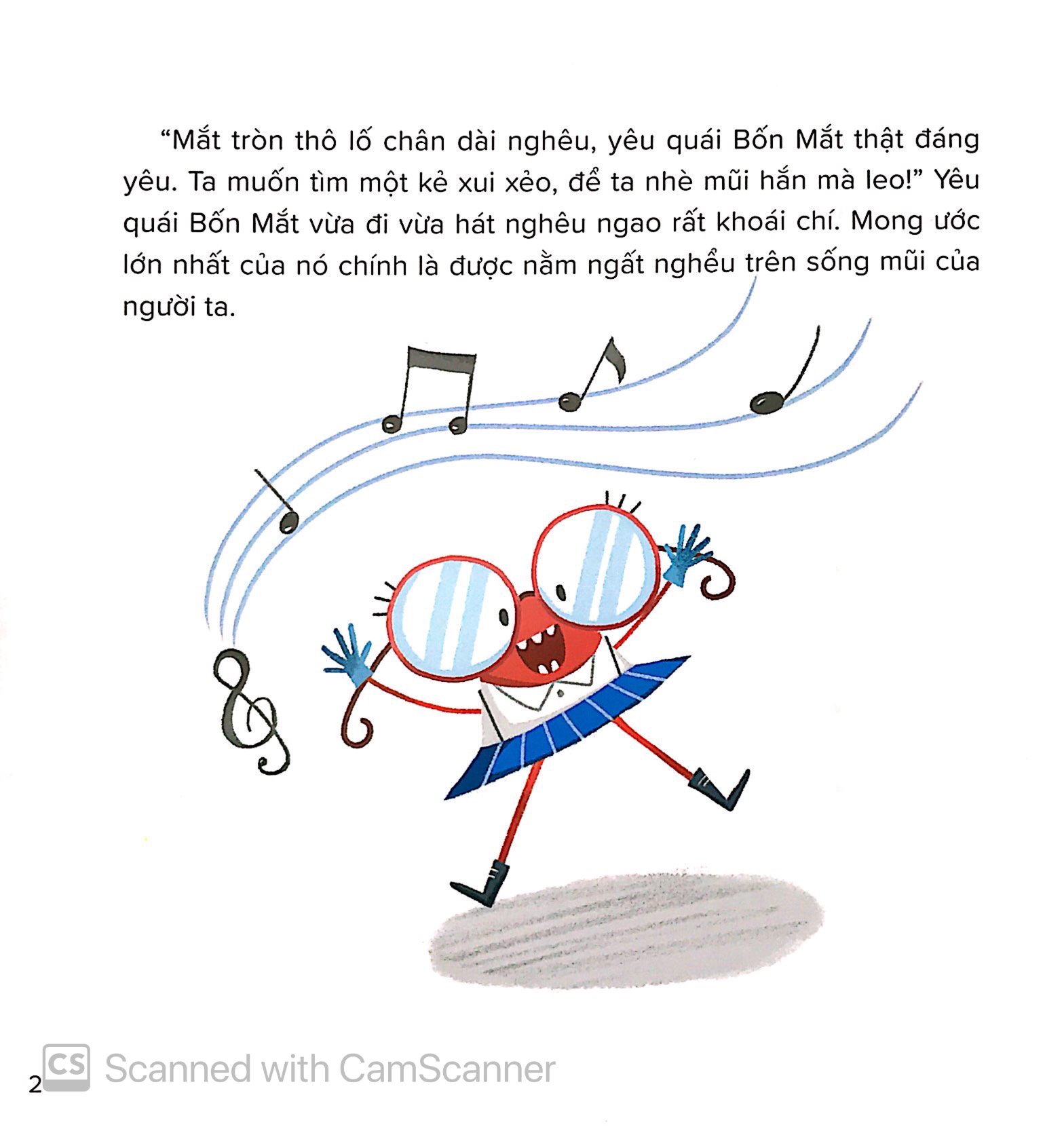 câu chuyện lớn khôn - cút đi, yêu quái bốn mắt