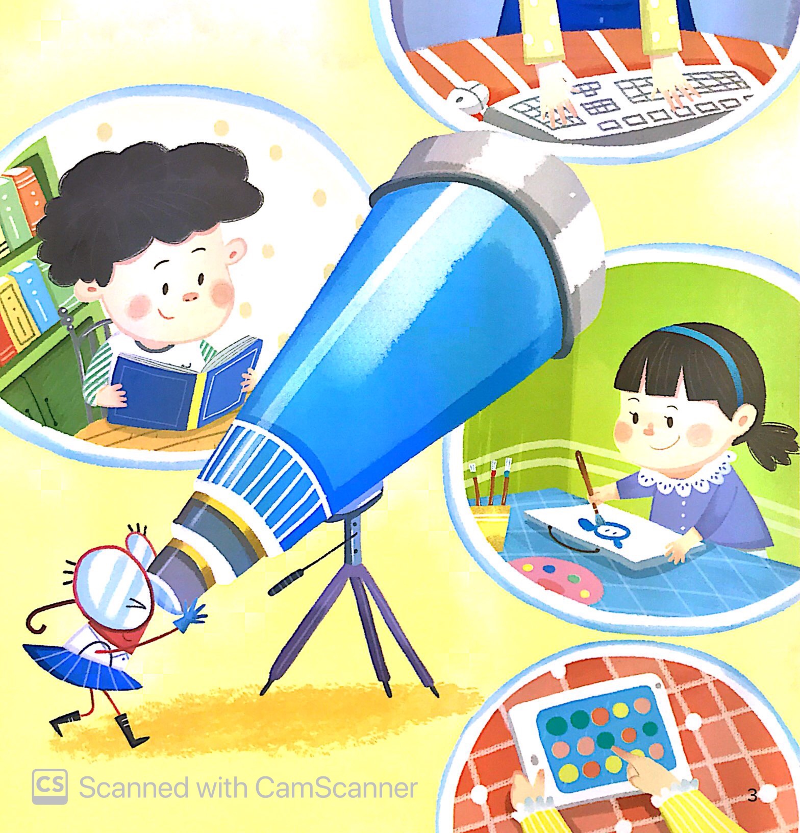 câu chuyện lớn khôn - cút đi, yêu quái bốn mắt