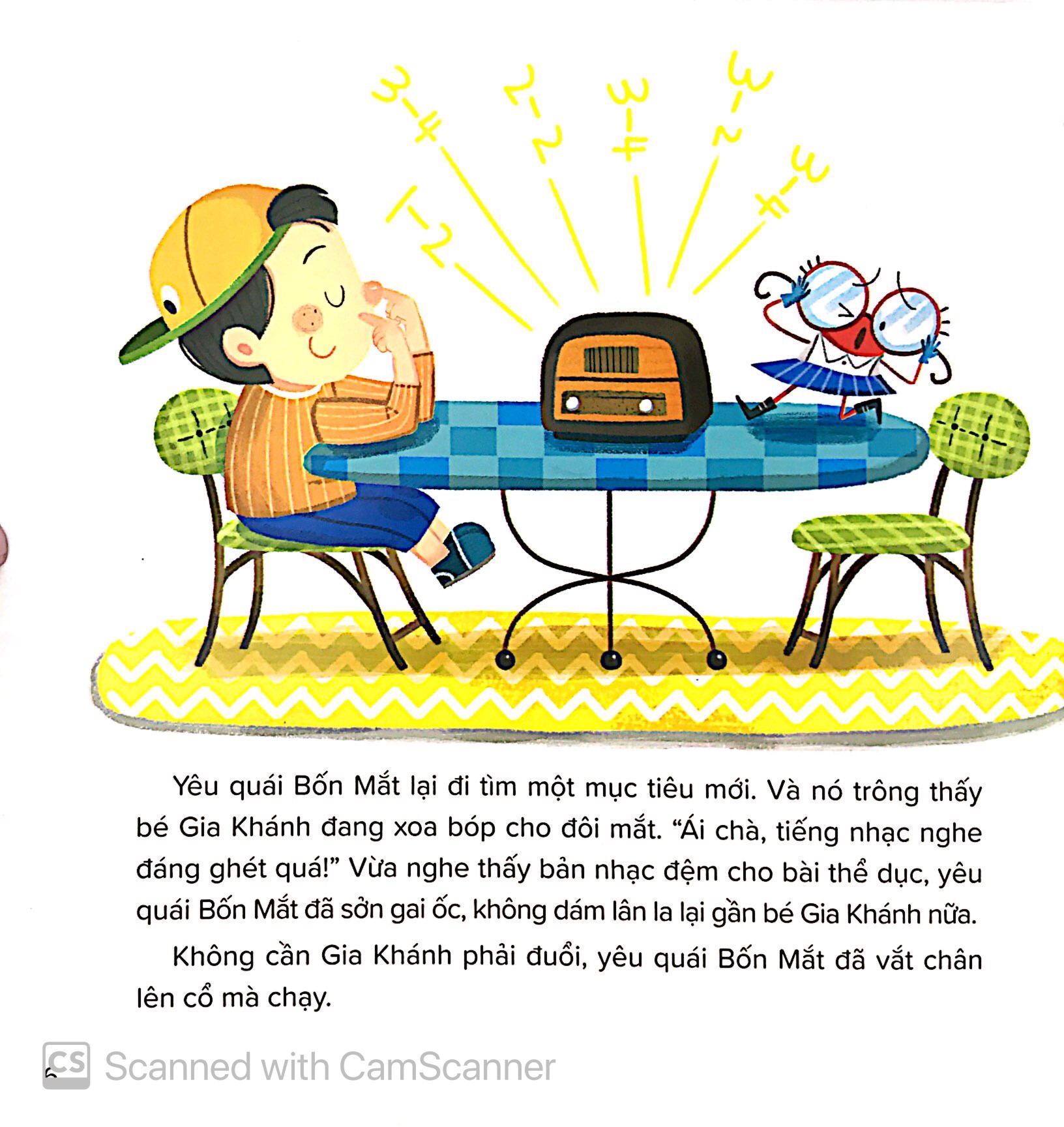 câu chuyện lớn khôn - cút đi, yêu quái bốn mắt