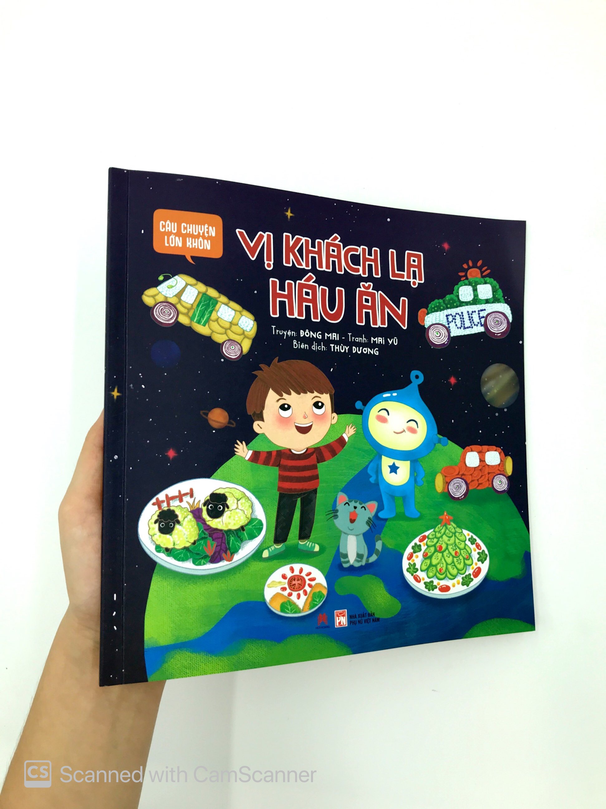 câu chuyện lớn khôn - vị khách lạ háu ăn