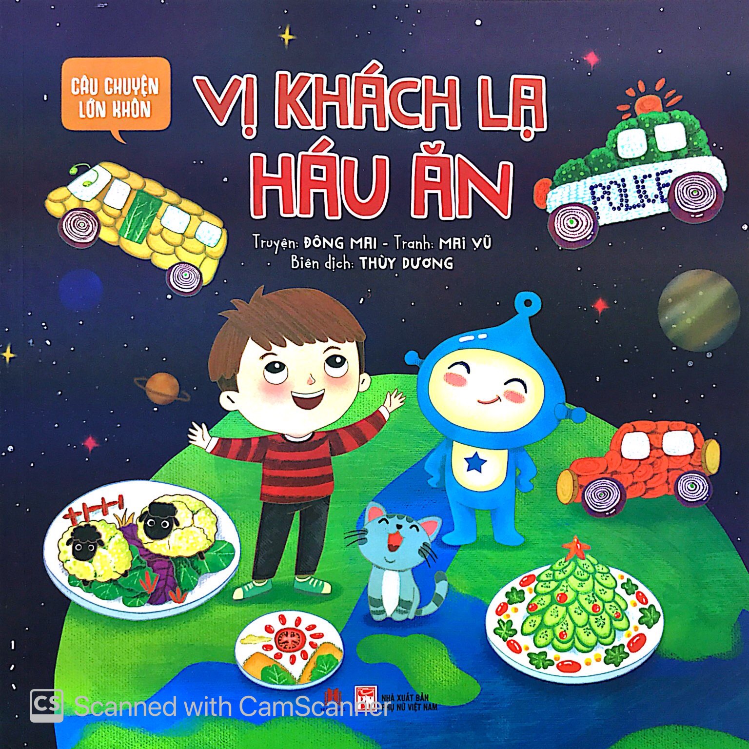 câu chuyện lớn khôn - vị khách lạ háu ăn