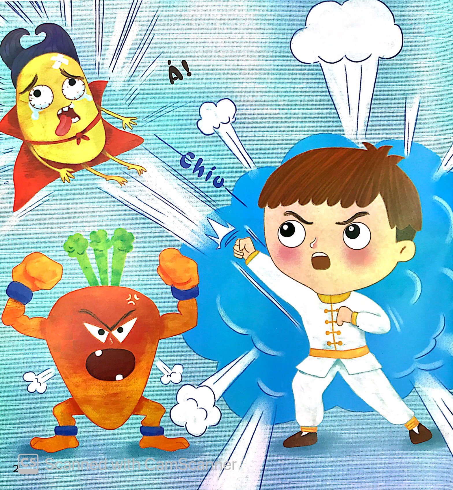 câu chuyện lớn khôn - vị khách lạ háu ăn