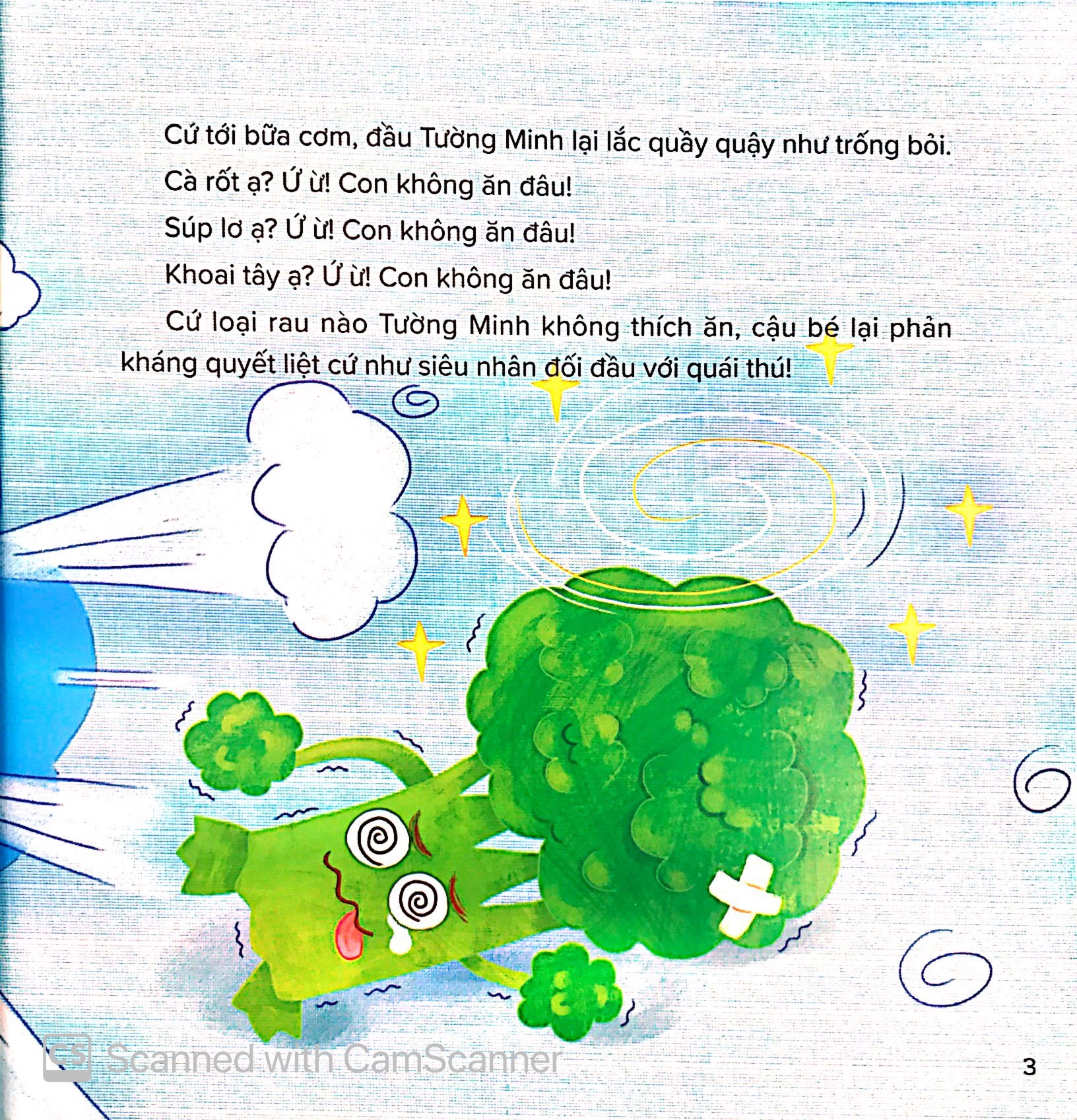 câu chuyện lớn khôn - vị khách lạ háu ăn