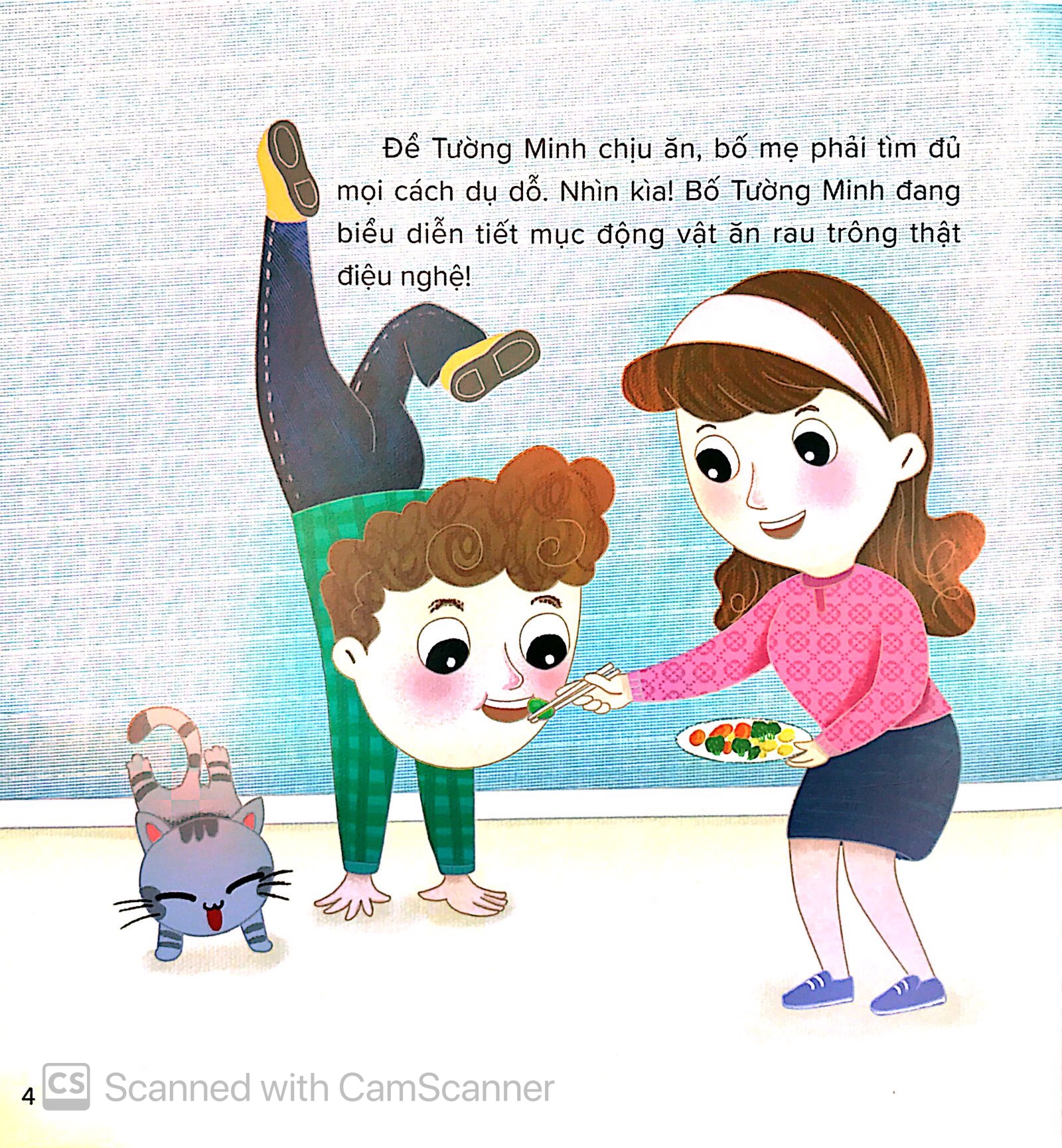 câu chuyện lớn khôn - vị khách lạ háu ăn