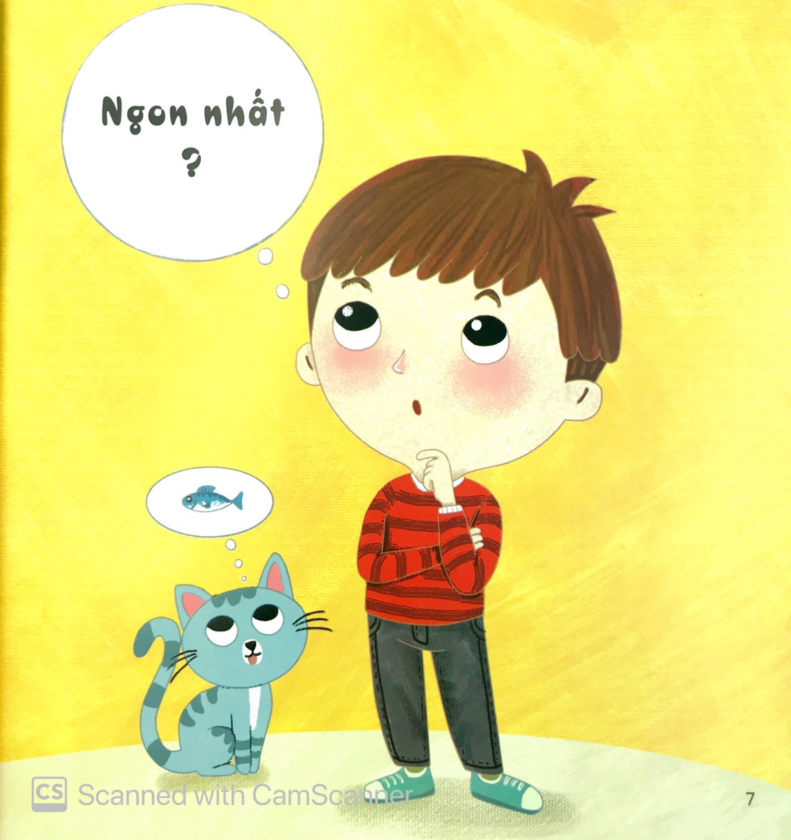 câu chuyện lớn khôn - vị khách lạ háu ăn