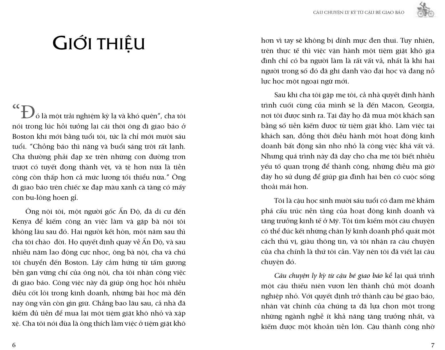 câu chuyện ly kỳ từ cậu bé giao báo