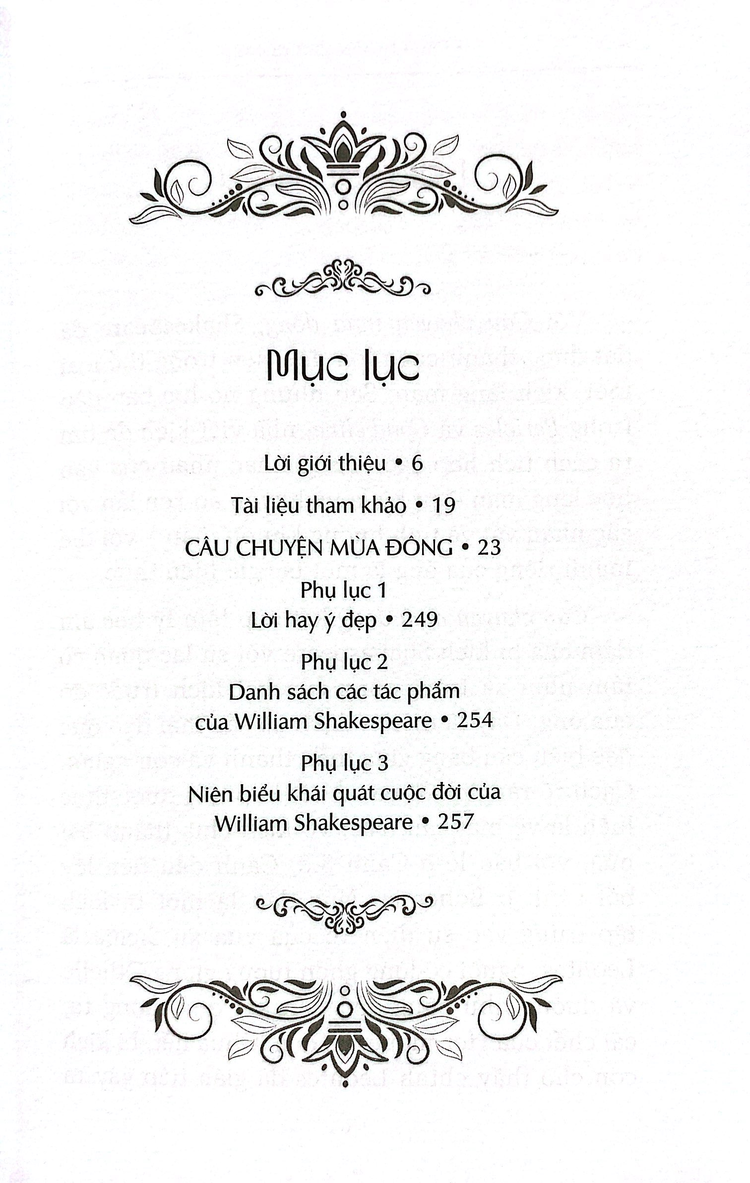 câu chuyện mùa đông - the winter's tale