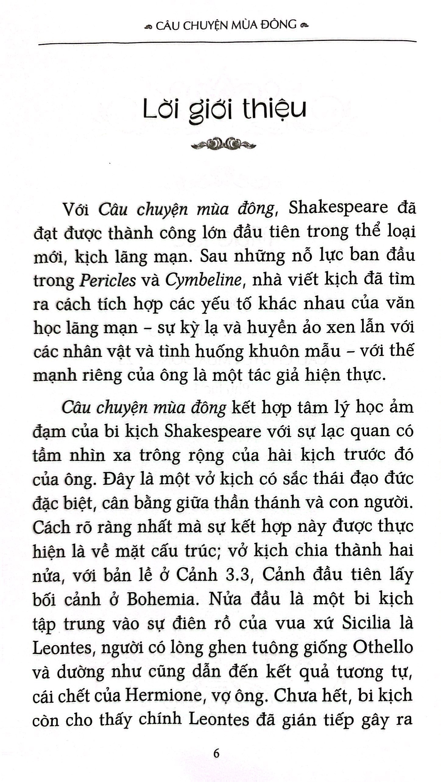 câu chuyện mùa đông - the winter's tale