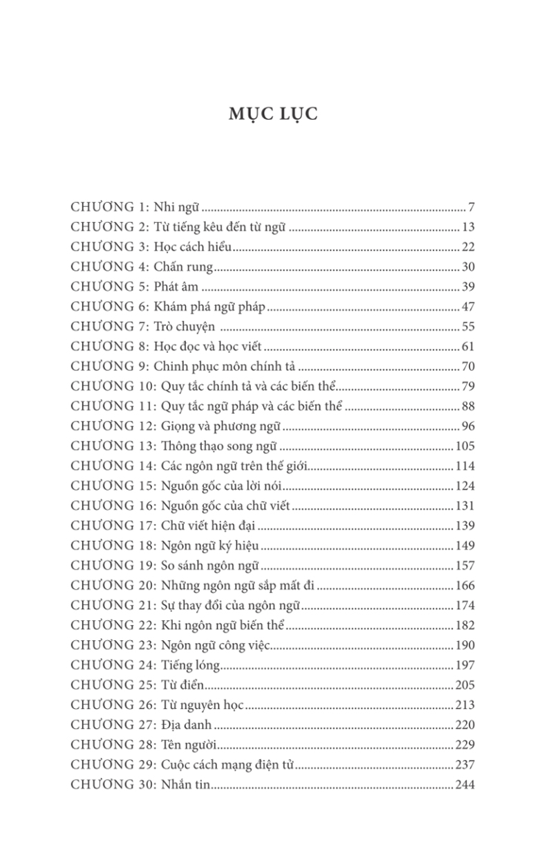 câu chuyện ngôn ngữ