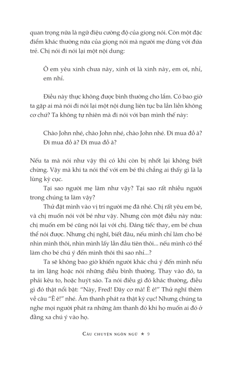 câu chuyện ngôn ngữ