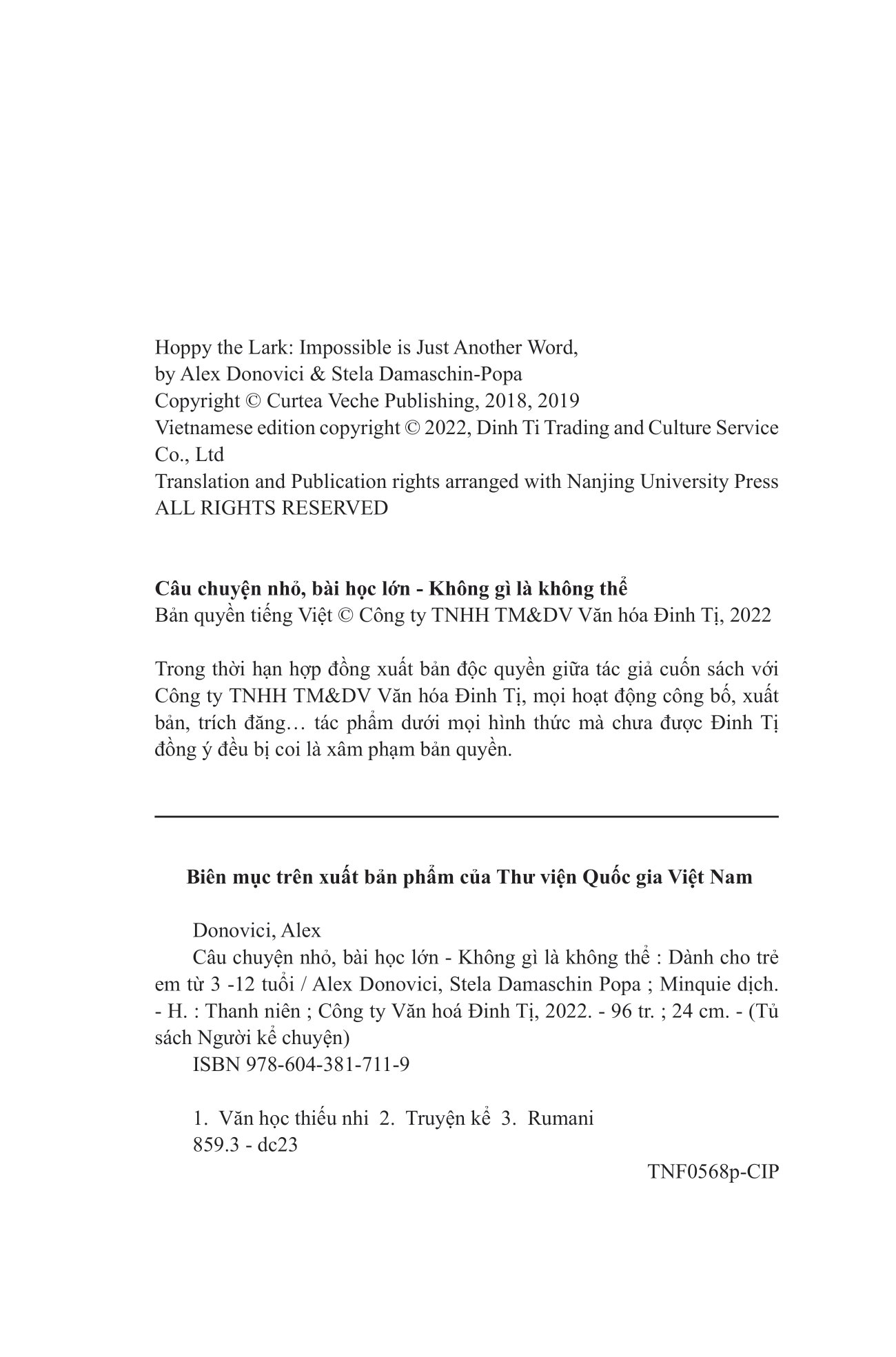 câu chuyện nhỏ, bài học lớn - không gì là không thể