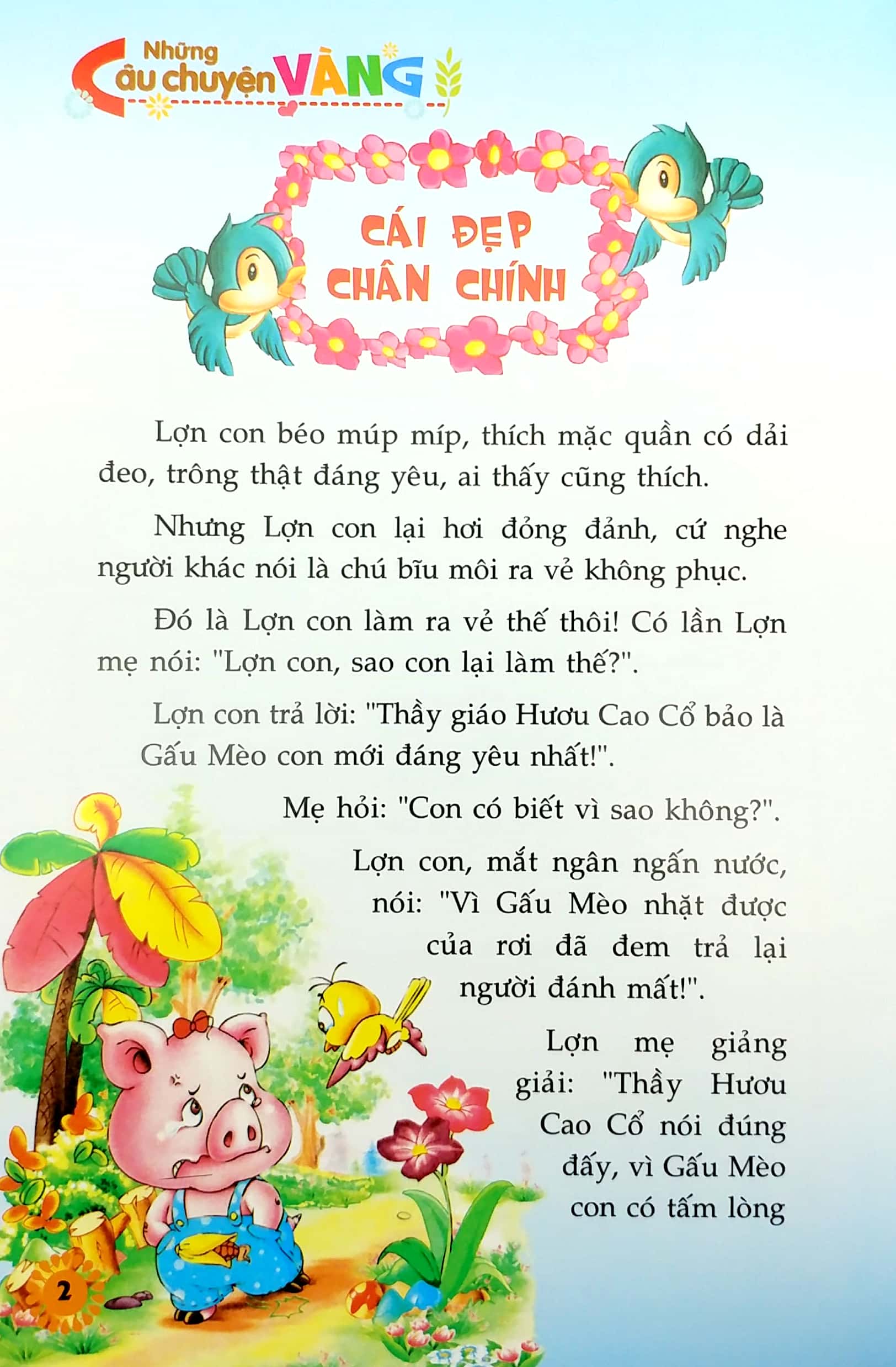 câu chuyện nhỏ bài học lớn - những câu chuyện vàng - cái đẹp chân chính