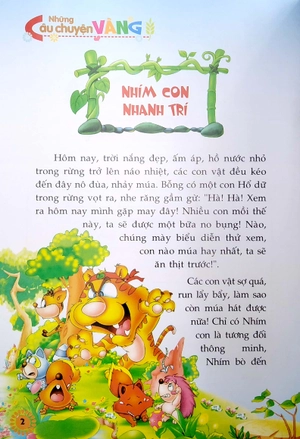 câu chuyện nhỏ bài học lớn - những câu chuyện vàng - nhím con nhanh trí - những câu chuyện vàng