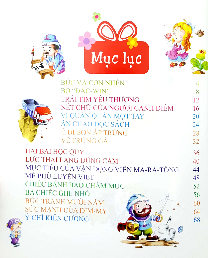 câu chuyện nhỏ bài học lớn - những câu chuyện về tấm gương tốt