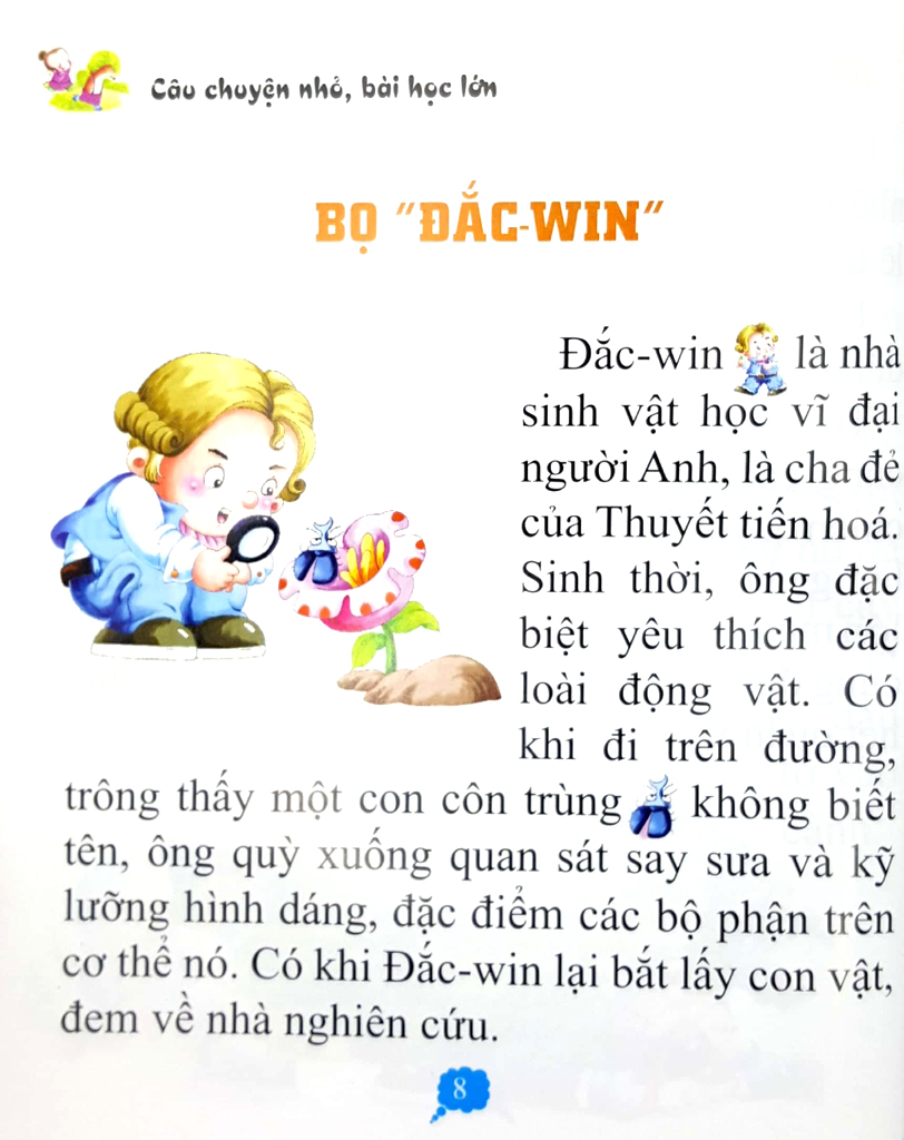 câu chuyện nhỏ bài học lớn - những câu chuyện về tấm gương tốt