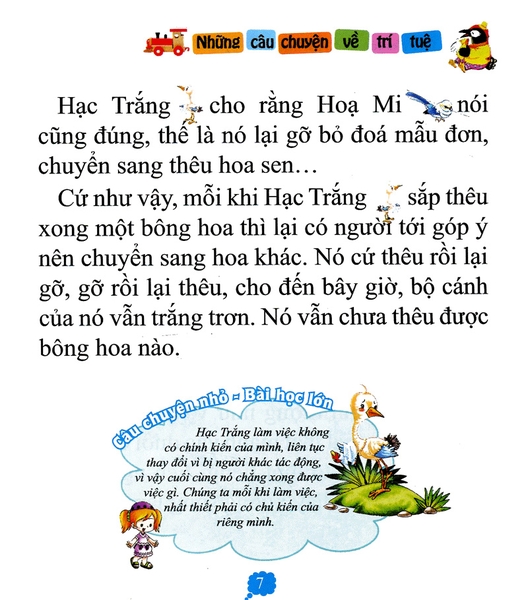 câu chuyện nhỏ bài học lớn - những câu chuyện về trí tuệ