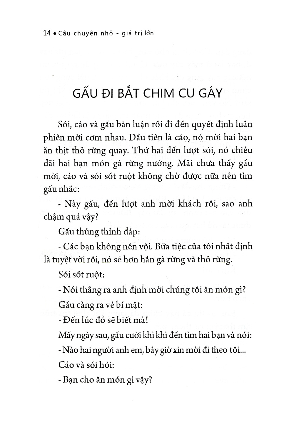 câu chuyện nhỏ giá trị lớn - hổ tìm thầy học