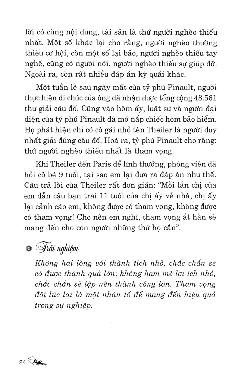câu chuyện nhỏ, hàm ý lớn